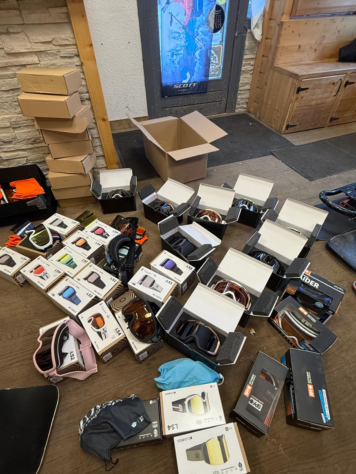 Masques Oracle et Loubsol photochromiques