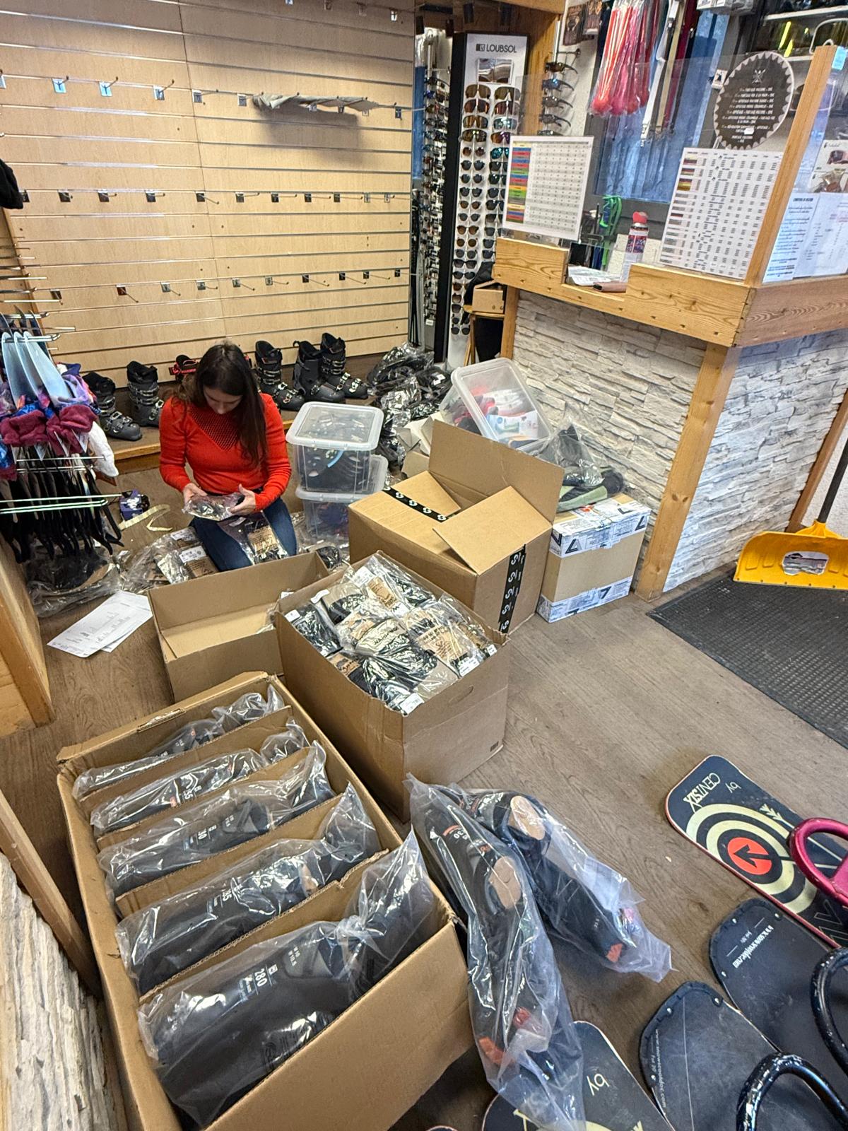 Préparation des accessoires